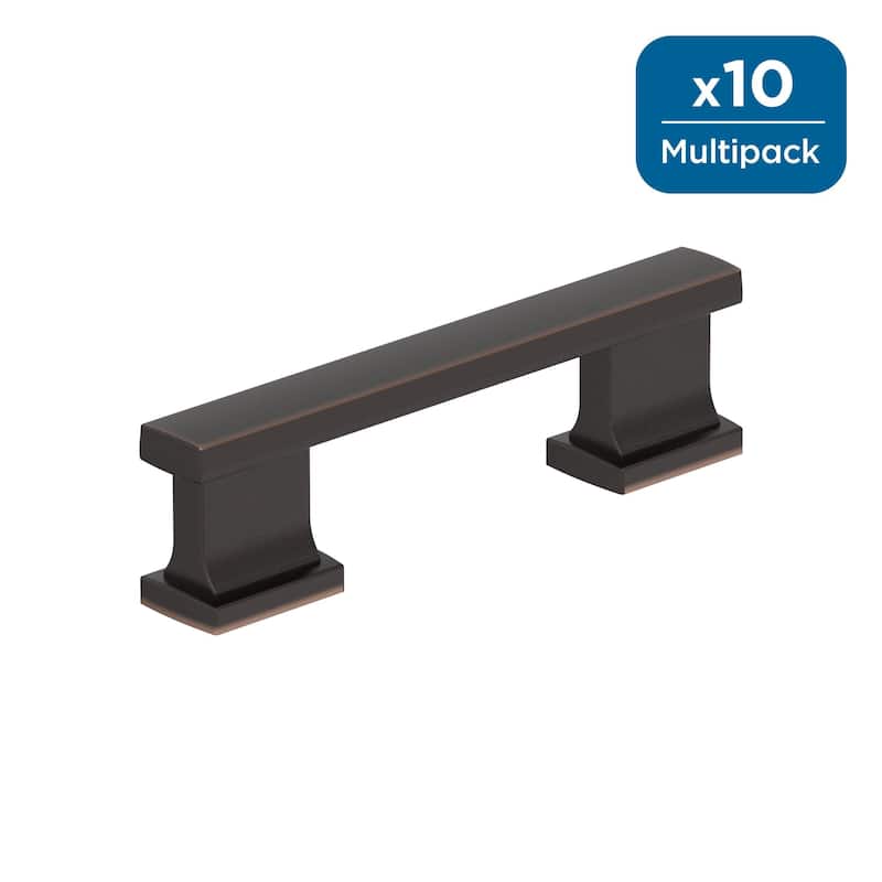 Amerock Triomphe Cabinet and Furniture Pull - 3 inch (76mm) Center-to-Center - Oil Rubbed Bronze