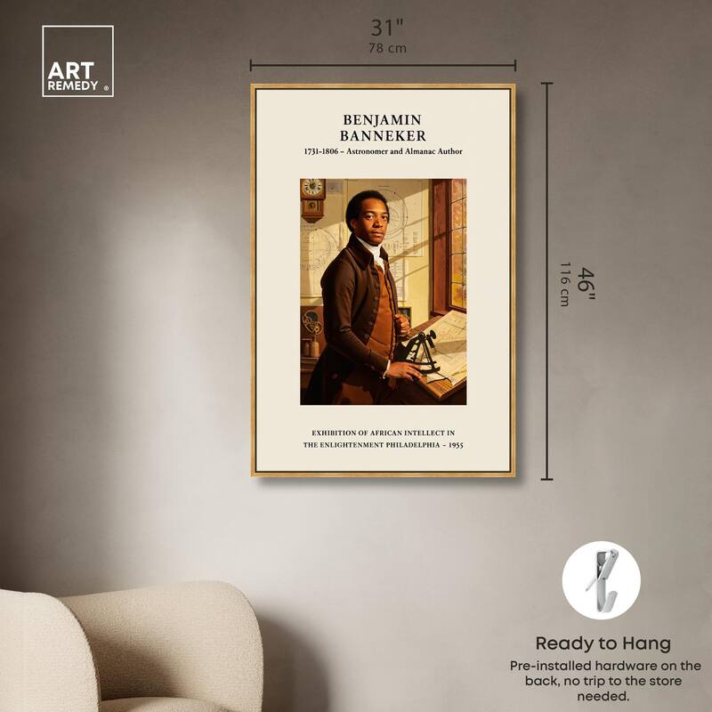Astronomer at Work Canvas by Art Remedy