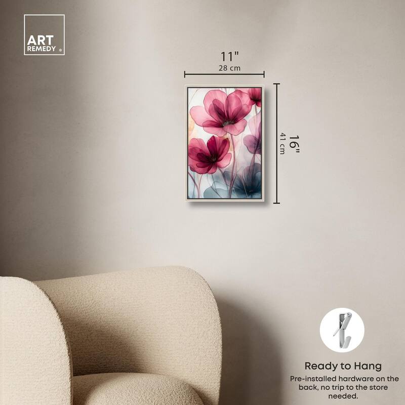 Filigree Flora II Canvas by Art Remedy