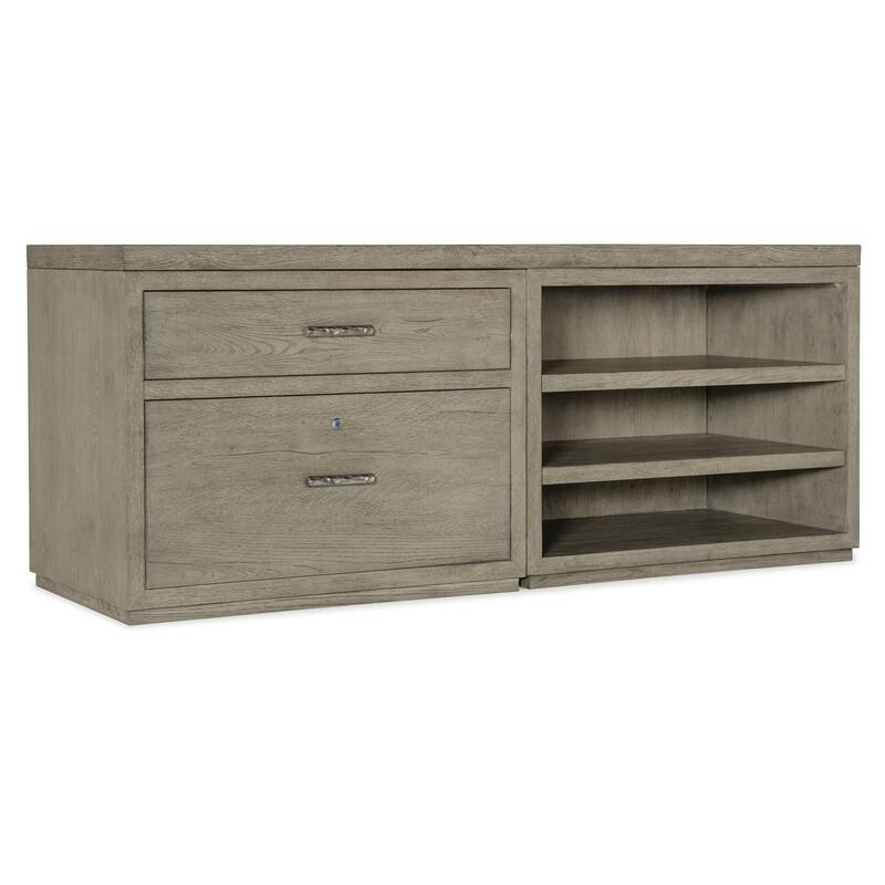 Hooker Furniture 6150-10909 72" Wood Veneer 2 Drawer Office Desk - Medium Wood