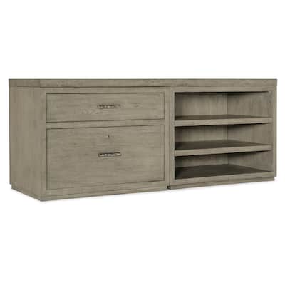 Hooker Furniture 6150-10909 72" Wood Veneer 2 Drawer Office Desk