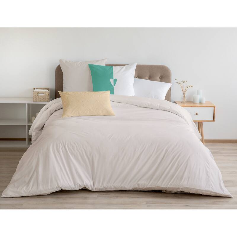 Modern Heart Valentines Day Accent Pillow
