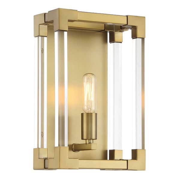 slide 2 of 8, Minka Lavery 1451 Oro District 1 Light 11" Tall ADA Vantage Wall