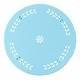 preview thumbnail 10 of 8, Roomfitters 3-Piece Outdoor Bistro Set Metal Patio Dining Furniture with Round Table and 2 Chairs, Light Blue
