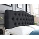 preview thumbnail 6 of 10, Harriman Tufted Upholstered Standard Camelback Headboard