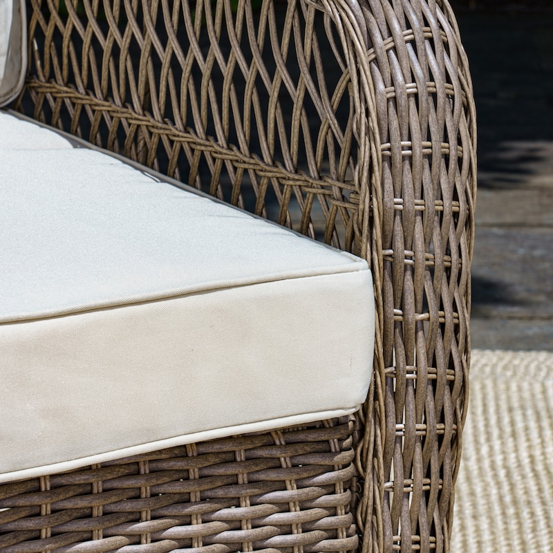 Rio Vista Outdoor Wicker Swivel Glider Chair (Set of 2)