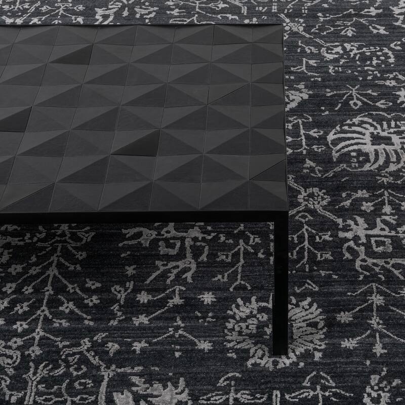 Ben Soleimani Abra New Zealand Wool and Viscose Hand-Knotted Rug