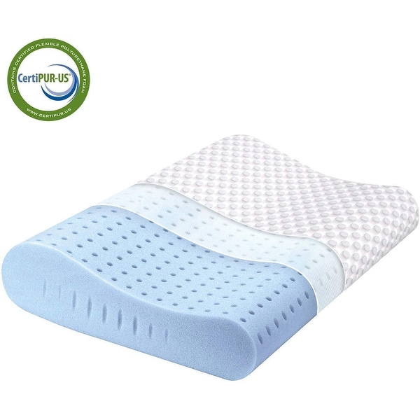 Contour pillow for neck pain clearance