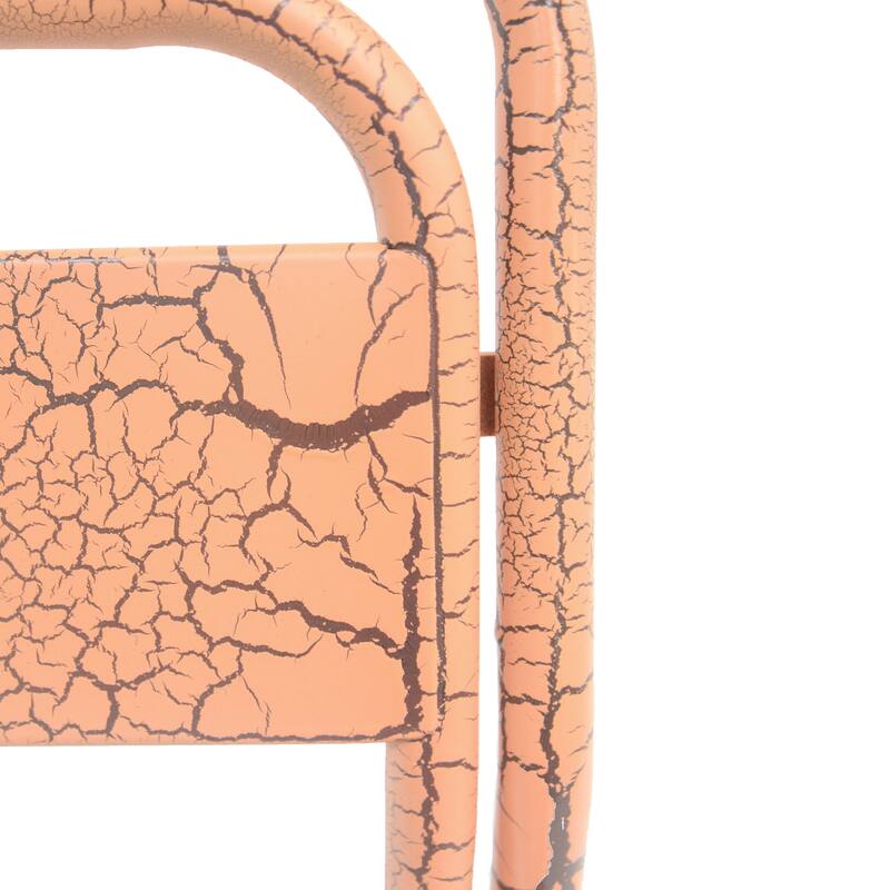 Carmella Outdoor Barstool - Orange (Excluding the table)