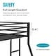 preview thumbnail 4 of 21, Furniture of America Jackson Modern Metal Twin over Full Low Profile Bunk Bed with Reversible Ladder