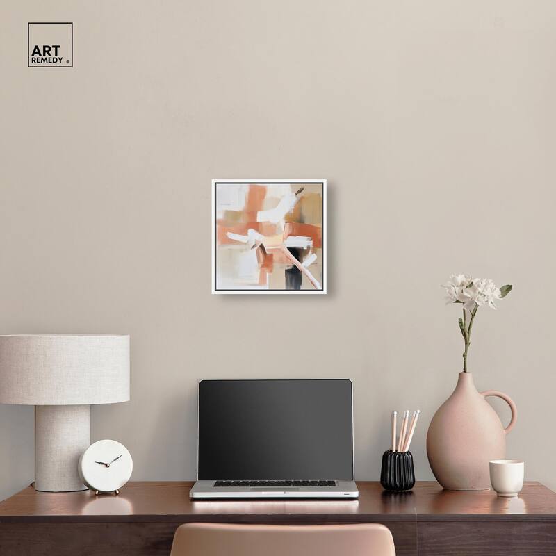 Rose and Rust II Canvas by Art Remedy