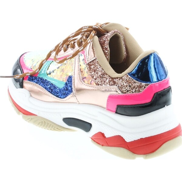 womens sequin trainers