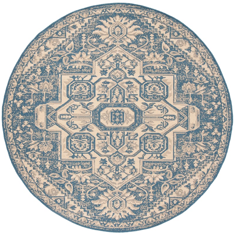 SAFAVIEH Linden Ludmyla Indoor/ Outdoor Waterproof Patio Backyard Rug