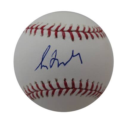 Greg Maddux Autographed MLB Signed Baseball Mounted Memories COA - 8'6" x 11'6"