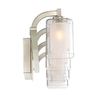 Kolt 4-Light Bathroom Vanity Light in Brushed Nickel