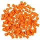preview thumbnail 1 of 4, Strictly Briks Classic Bricks Kit, Orange, 144 Pieces, Compatible with Major Brick Brands Multi