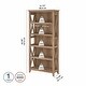 preview thumbnail 18 of 81, Key West 5 Shelf Bookcase by Bush Furniture