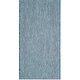 preview thumbnail 154 of 191, SAFAVIEH Courtyard Carolann Indoor/ Outdoor Waterproof Patio Backyard Rug 2'7" x 5' - Navy/Grey