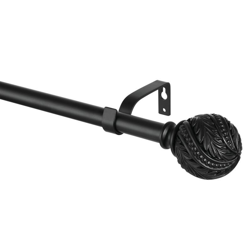 Modern Farmhouse Extendable Curtain Rod with Final Set