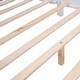 preview thumbnail 10 of 8, White+Pink Full Platform Bed with House-Shaped Headboard, Wooden Cute Bed Frame with Shelf, for Kids Teens, No Box Spring Needed