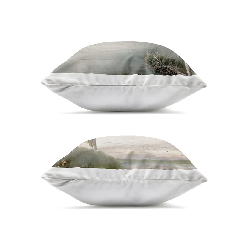 Stupell Geese & Ducks in Nature Printed Outdoor Throw Pillow Design by Ruane Manning (Set of 2)
