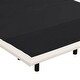 preview thumbnail 30 of 44, LED Low Profile Bed Platform Bed Frame with Cloud-Shaped Headboard