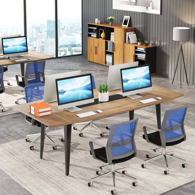 6FT Conference Table, Boat Shaped Meeting Table