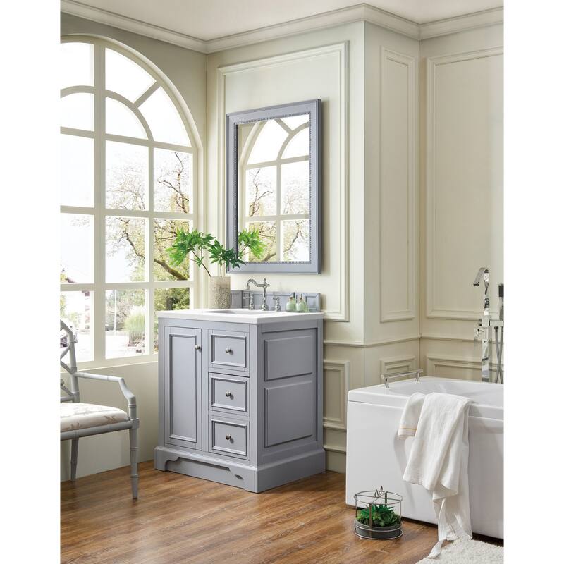 James Martin Vanities 825-V30-3WZ De Soto 30" Free Standing Single