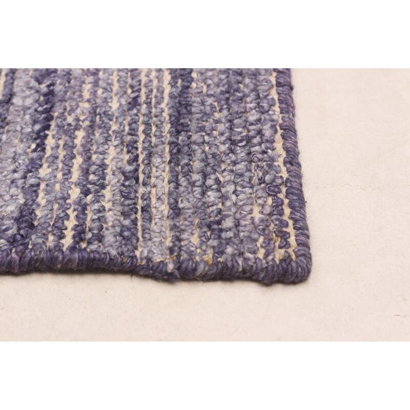 ECARPETGALLERY Hand-knotted Loreto Purple Silk Rug - 9'6 x 14'8