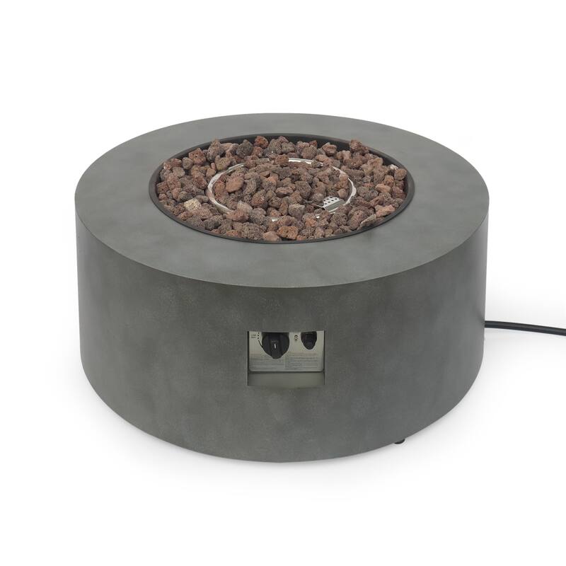 Wellington 32-inch Round Patio Fire Pit by Christopher Knight Home