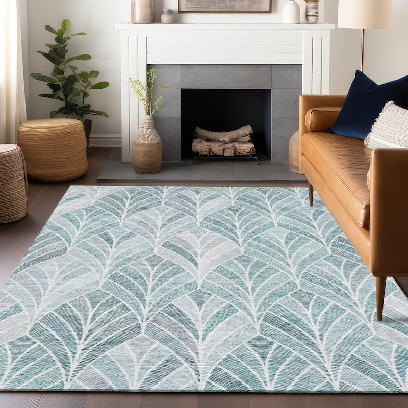 Premium Washable Super Soft Chic Mosaic Mayfield Rug