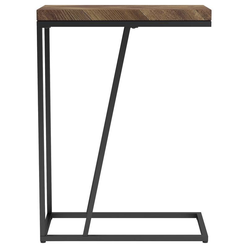 Sergio Engineered Wood C-Shaped Side Table