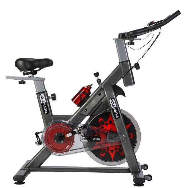 HolaHatha Home Gym Equipment Cycling Exercise Bike with 33 Pound