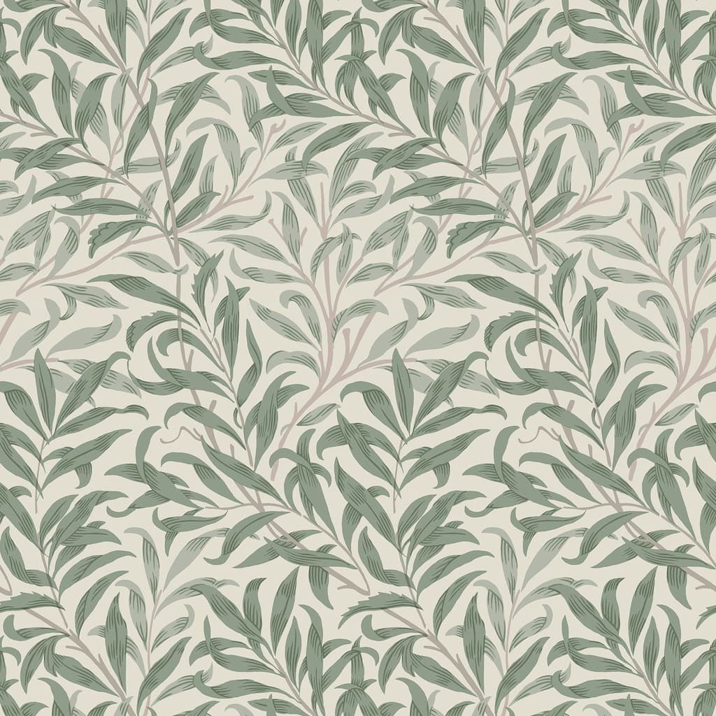 Willow Boughs Bayleaf Peel and Stick Wallpaper