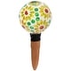 preview thumbnail 1 of 27, Sunnydaze Mosaic Glass Plant Watering Bulb with Clay Spike Bright Blooms