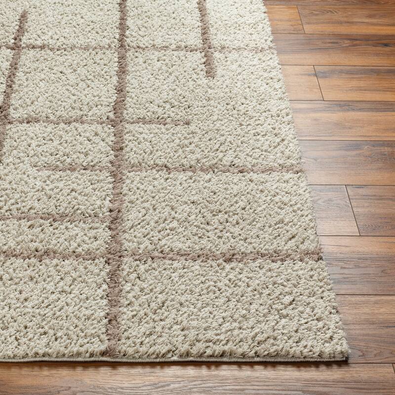 Maryland Shag Moroccan Tribal Area Rug