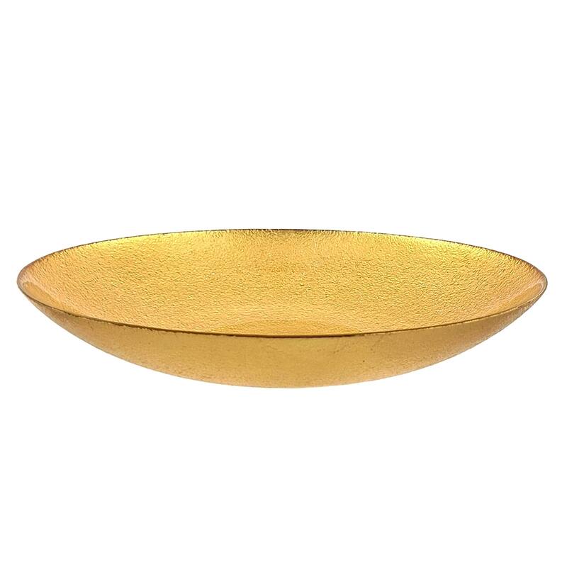 AURA Glass Centerpiece Bowl
