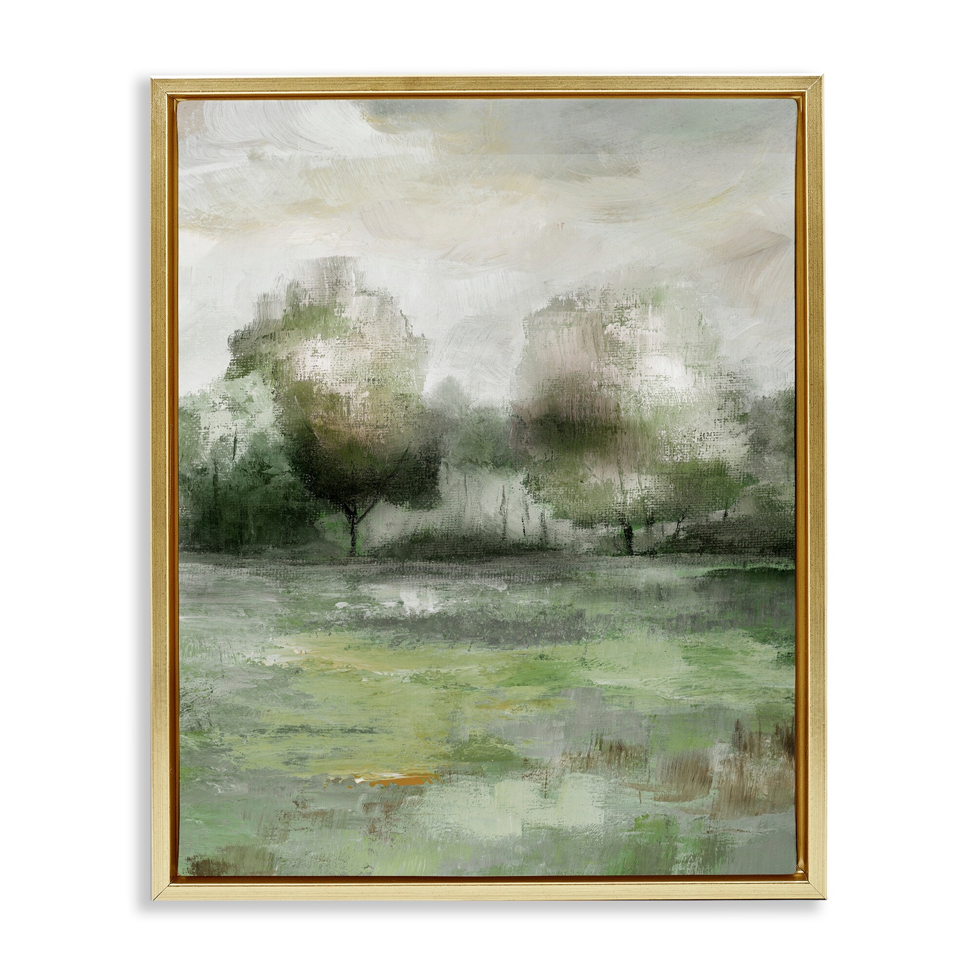Stupell Into The Brush Scene Framed Floater Canvas Wall Art Design By Nan