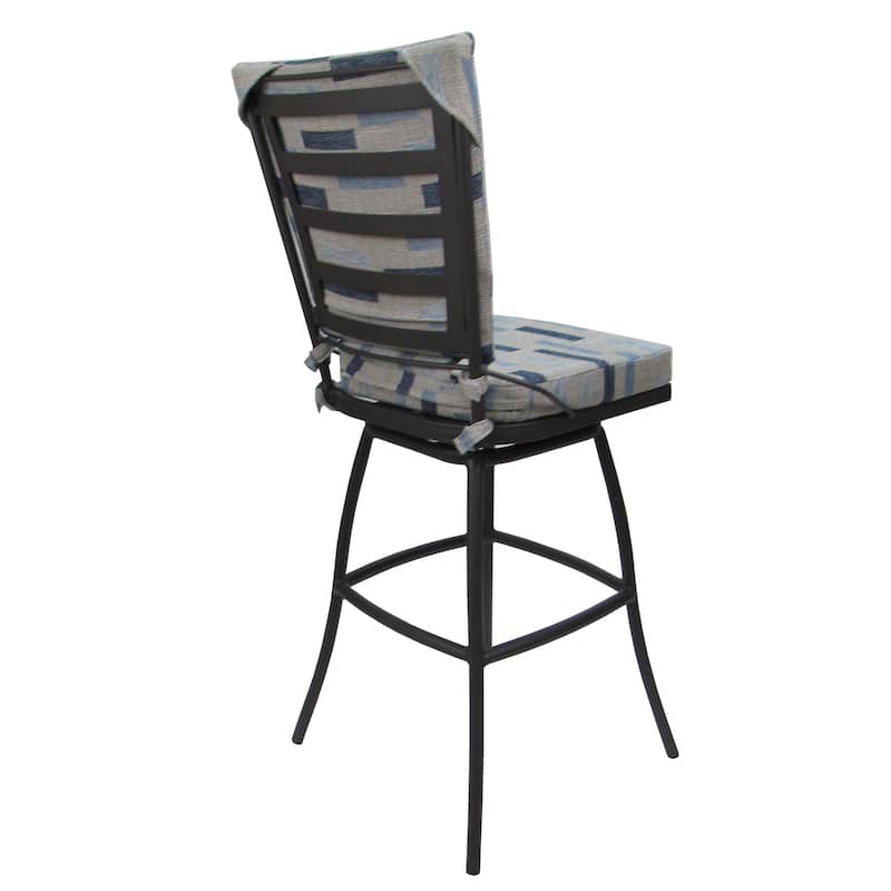 Outdoor Bar Stool Counter 26" 30" Extra Tall 34" - Jamey without Arms