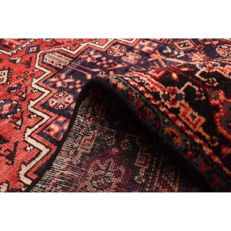 ECARPETGALLERY Hand-knotted Andelz Red Wool Rug - 4'1 x 6'4