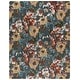 preview thumbnail 32 of 30, SAFAVIEH Handmade Blossom Brunhilda French Country Floral Wool Rug 8' x 10' - Light Blue/Rust