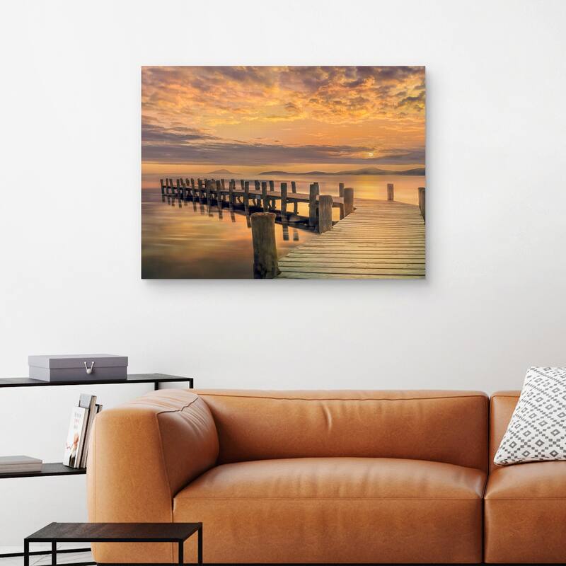 Reaching Out by Michael Calascibetta Canvas Art Print