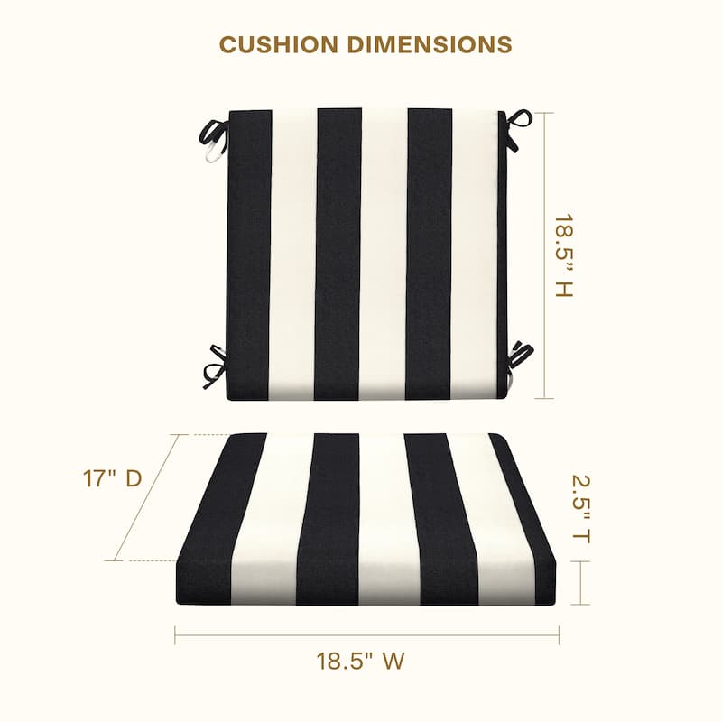 Midback Dining Chair Cushion