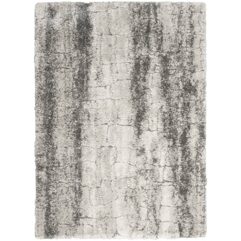 Power Loomed Abstract Modern Stain Resistant Soft Area Rug - 72' X '48' X '1.58
