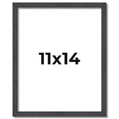 11x14 Frame Brown Picture Frame - Complete Modern Photo Frame Includes