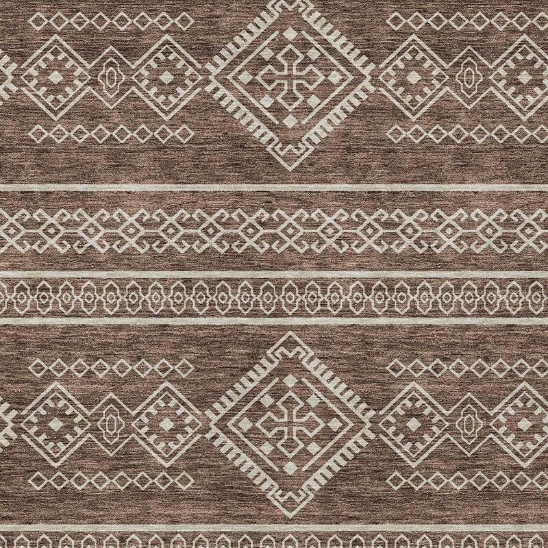 HomeRoots Southwestern Transitional Rectangle Outdoor Rug