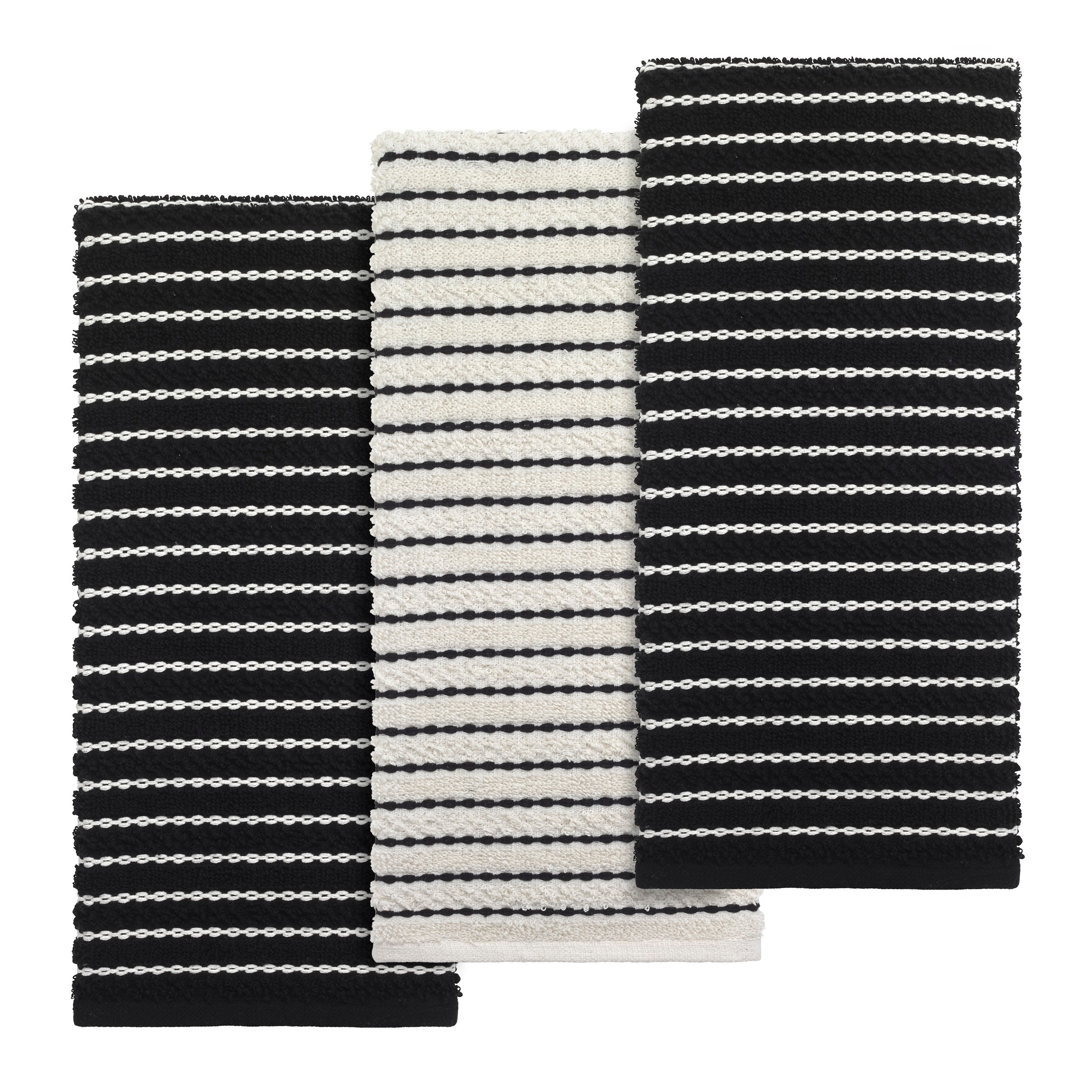 Izod Westport 3-Piece Kitchen Towel Set