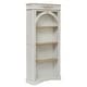 preview thumbnail 8 of 11, Antique Wooden 4-Tier Tall Bookcase with Distressed Vintage Finish, Antique White by GDFStudio