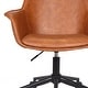 preview thumbnail 13 of 24, Porthos Home Jamar PU Leather Office Chair with Metal Roller Base