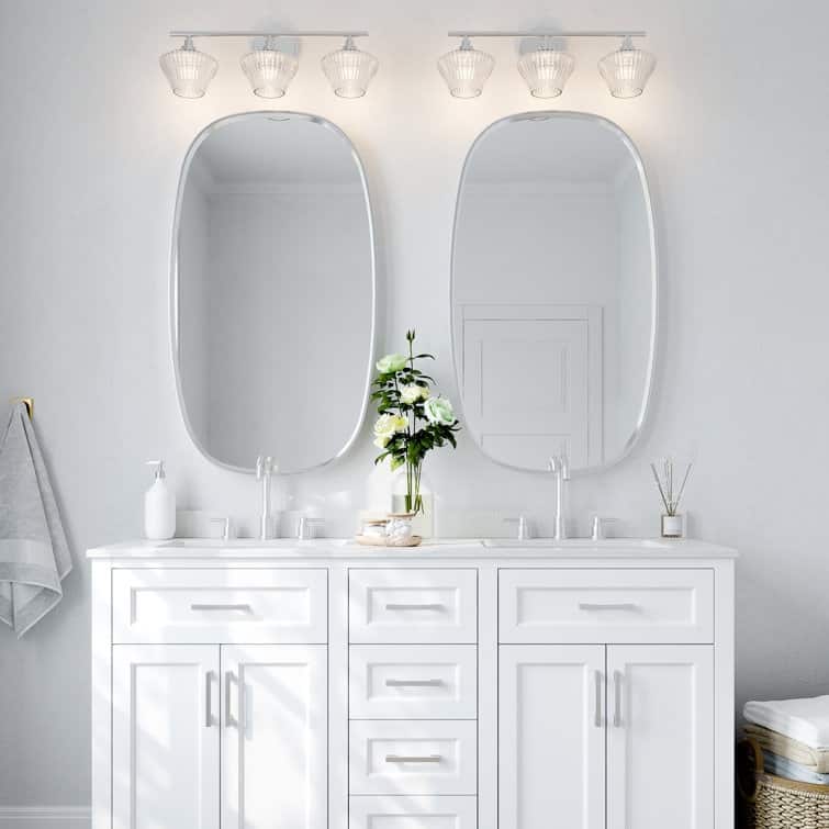 Acroma Bathroom Steel Dimmable Vanity Light